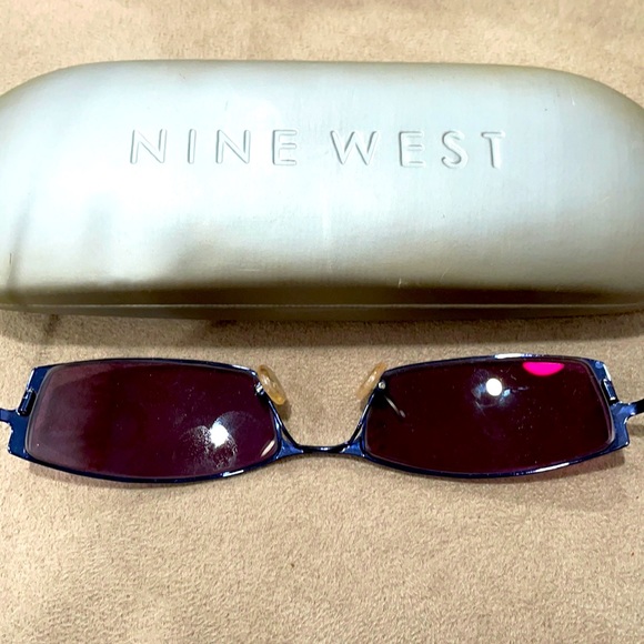 Nine west blue metallic frame - Picture 3 of 3